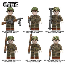 N651-656 US 101st Division series Minifigures