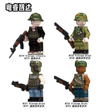 N719-722 Vietnam War Series: U.S. Forces and North Vietnam Minifigures