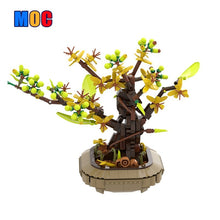(Gobricks version) 643pcs MOC Apricot bonsai