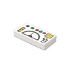 PARTS 3069 1x2 Smooth Printed Dashboard with Speedometer 5PCS
