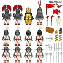 M8268 medieval Templars Minifigures