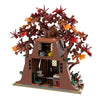 (Gobricks version) 421pcs MOC Woodland Elf House in Autumn