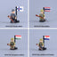 MTUV123-MTUV126 World War II foreign legion soldiers Minifigures