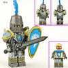 VP111-116 VP21-23 Medieval Lion King Castle Series Black Hawk Knight Minifigures