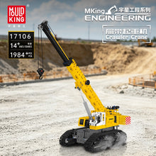 1984PCS Mouldking 17106 Crawler Crane