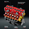 4719pcs Reobrix 33017 Engine V12