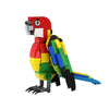 (Gobricks version) 162 pcs MOC-143358 Eastern Rosella parrot