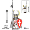 DT8910 DT8911 Medieval Crusader Knight Minifigures