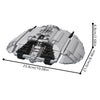 (Gobricks version) 765pcs MOC-92915 Cylon Raider - Midi (Classic Battlestar Galactica)