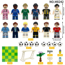 M8242 M8101 M8077 M8046 Football League Player Minifigures
