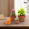 (Gobricks version) 400pcs MOC Drought-tolerant plants in small pots