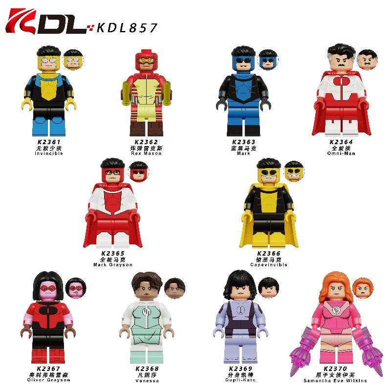 KDL857 Invincible series minifigure – Joy Bricks