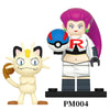 PM001-006 The Pokémon series minifigures