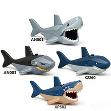 AN001AN003 XP582 K2260 Shark minifigure accessories