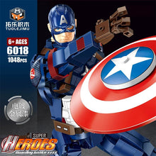 1048pcs TuoLe 6018 Captain America no reviews
