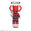 G0172 Super heroes series Deadpool and Wolverine minifigures