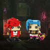 (Gobricks version) 439pcs MOC-211959 Jinx & Vi (Arcane)