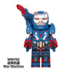 WM791 WM792 The Avengers series War Machine Minifigures