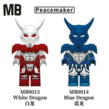 MB0013 MB0014 Peacekeeper White Dragon Blue Dragon Minifigures