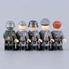 MTZ031-034 World War II Soldiers' Gendarme Minifigures