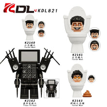 KDL821 Skibidi Toilet series Minifigures