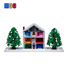 (Gobricks version) 937pcs MOC-132468 Lover House