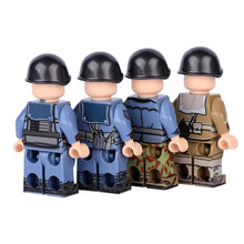 MT16-MT19 World War II Italian Navy Commander Minifigures