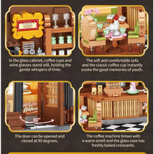 1904pcs XJD JD131 The Corner Coffee Shop