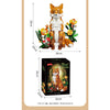 1558pcs KQIBOXXR Jungle Fox