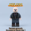 HTL128-135 German World War I (RiflemanGrenadier)minifigures