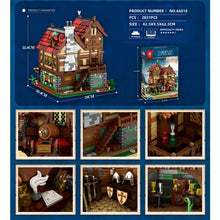 2831PCS Reobrix 66018 Medieval Tavern