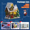 1024pcs MOC Winter snow house (electric)