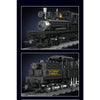 880PCS Mouldking 12032 Shay steam locomotive dynamic version