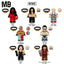 MB1030-MB1036 WWE Wrestler-Gladiator Minifigures