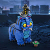 (Gobricks version) 588pcs MOC Witch Hunters-Lion Crow