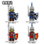 N501U-504U Medieval Castle Knight Series Minifigures