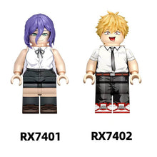 RX7401-7402 Chainsaw Man Series Minifigures