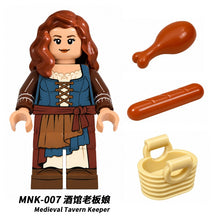 MNK007 Tavern Proprietress Villager Series minifigures