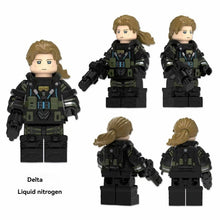 YZ00182 Delta Force Liquid nitrogen Minifigures