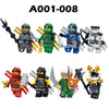 A001-008 Ninja Series Minifigures