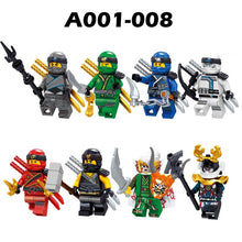 A001-008 Ninja Series Minifigures