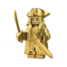 LT02 Pirate minifigures Captain Golden Jack