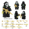 YZ00116C-00127C Operation Delta Force (with gold weapon fragments) - Military Special Forces Minifigures