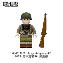 N683-688 World War II U.S. Army Rangers Minifigures