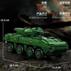 1866 pcs 12GO 96008 ZBL-19 Infantry Vehicle