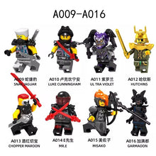 A009-016 Ninja Series Minifigures