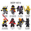 A009-016 Ninja Series Minifigures