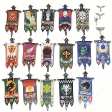 PJD90-105 medieval legion accessories flags Minifigures