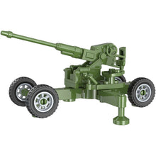 World War II Soldier Military Anti-aircraft Gun Mech Cannon