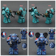 MK6 Warhammer 40k Series Space Marine Sons of Horus Night Lords Minifigures